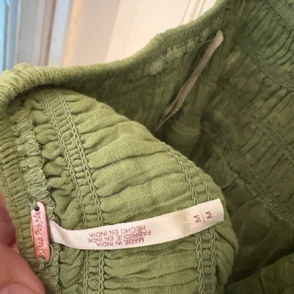 Free People Sage Green Maxi Dress - Picture 3 of 3